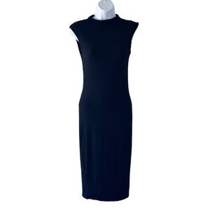 Forever 21 Classic Black Midi Dress